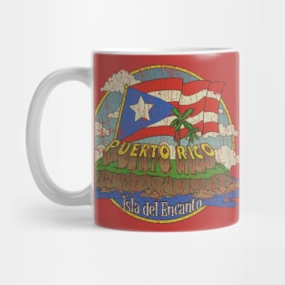 Puerto Rico Isla del Encanto 1898 Mug